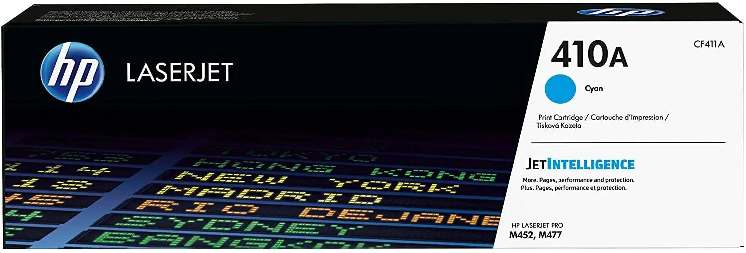 HP 410A Cyan Original LaserJet Toner Cartridge - CF411A - eBuy UAE